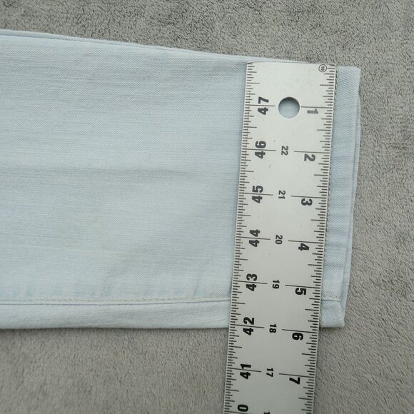 D. Jeans Women's Size 14 Blue High-Waist Ankle Modern Fit Denim 27" Inseam NWT - Picture 5 of 16